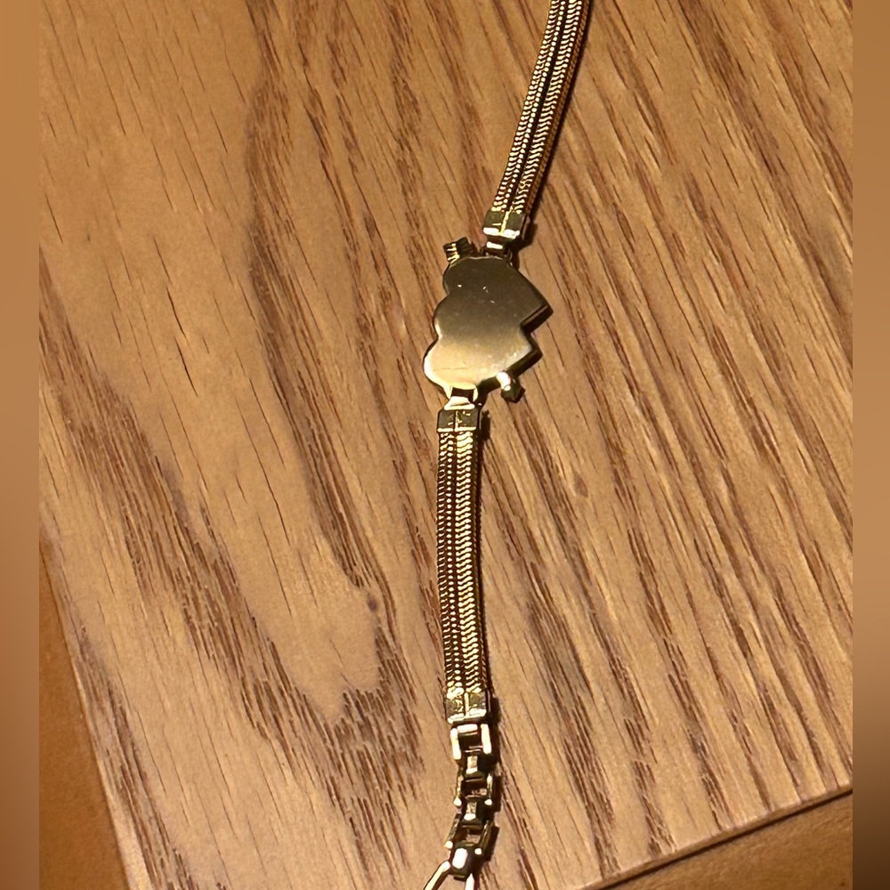 Beautiful double heart bracelet goes with practically anything u decide to wear